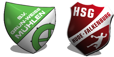 Spielpaarung GW Mühlen HSG Hude Falkenburg